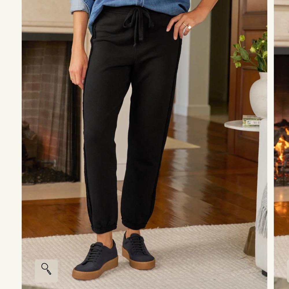 Frank & Eileen Black Jogger Pants